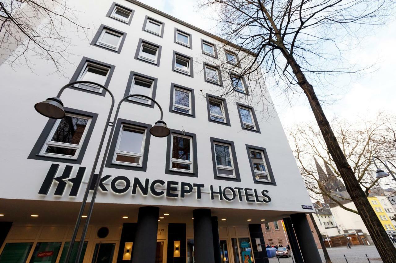 Koncept Hotel Zum Kostbaren Blut Koln Bagian luar foto